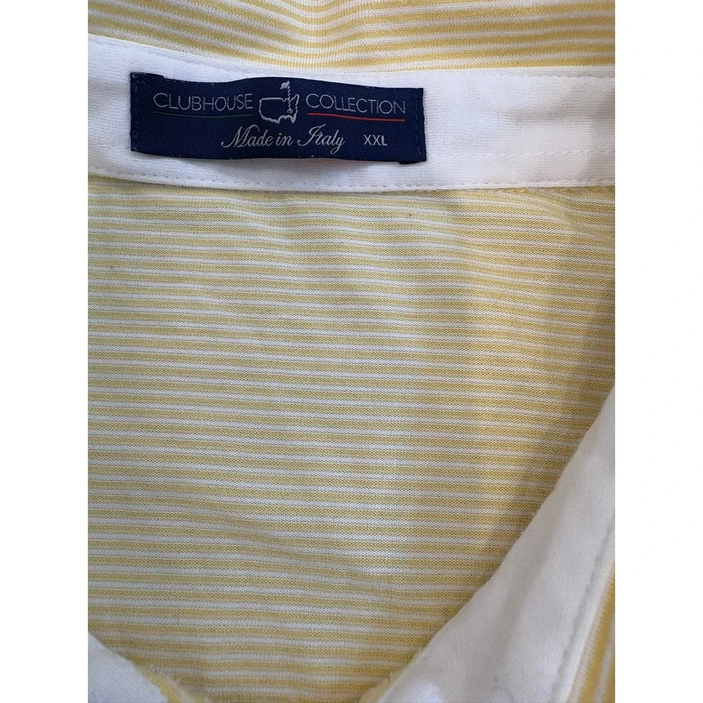2 Lot Masters Tournament Augusta National Polo‎ Shirt XXL Clubhouse Collection